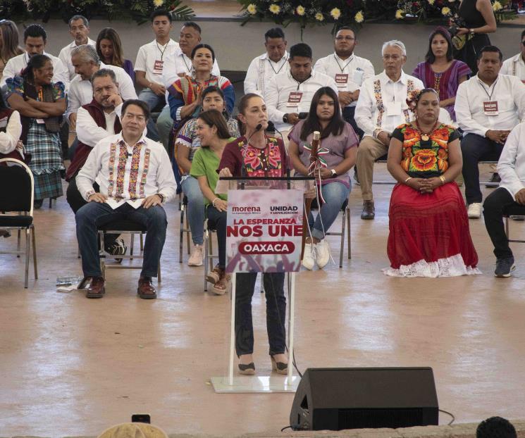 Sheinbaum asegura que son falsas las acusaciones de plagio Sheinbaum asegura que son falsas las acusaciones de plagio