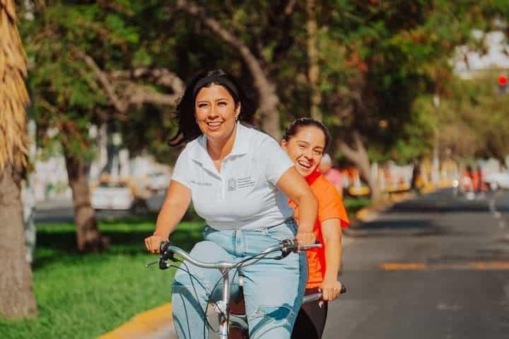 Disfrutan cientos de familias de SC la Vía Recreativa