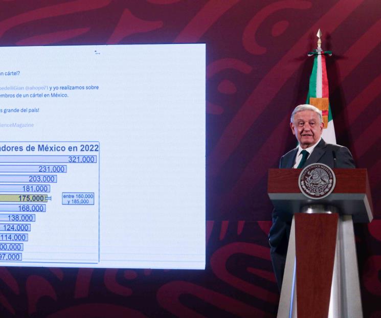 Rechaza AMLO que el narco sea el quinto empleador en México