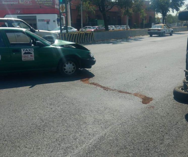 Accidente en la Colonia Industrial deja dos heridos