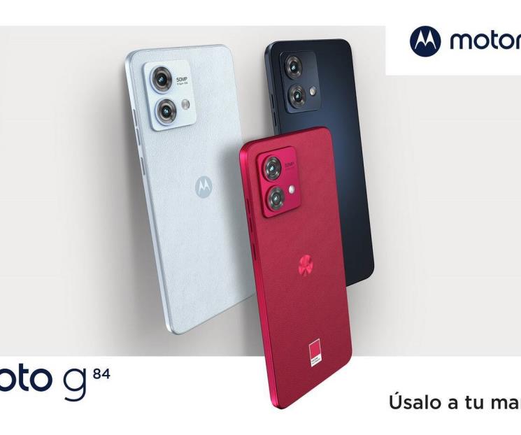 Motorola moto g84 5G y moto g54 5G llegan a México