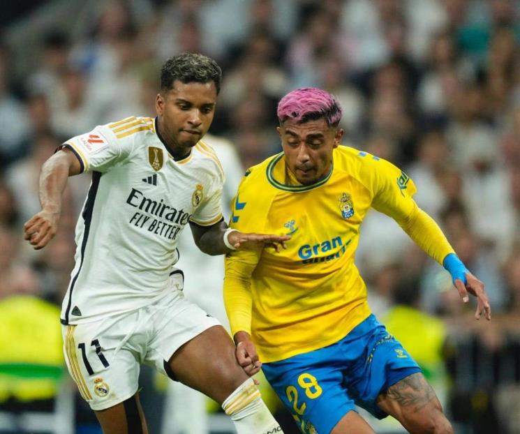 El Real Madrid vence a Las Palmas del mexicano Julián Araujo