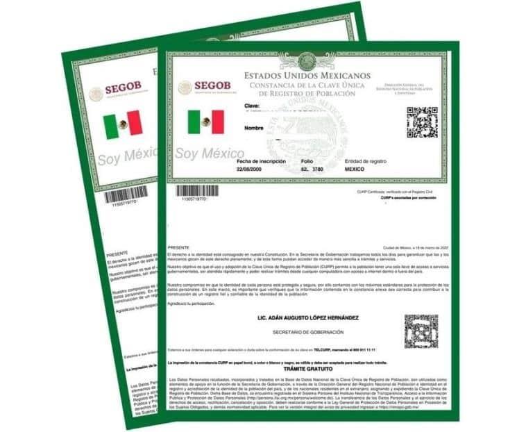 Aprueban en comisiones Ley de Población; crean CURP con foto