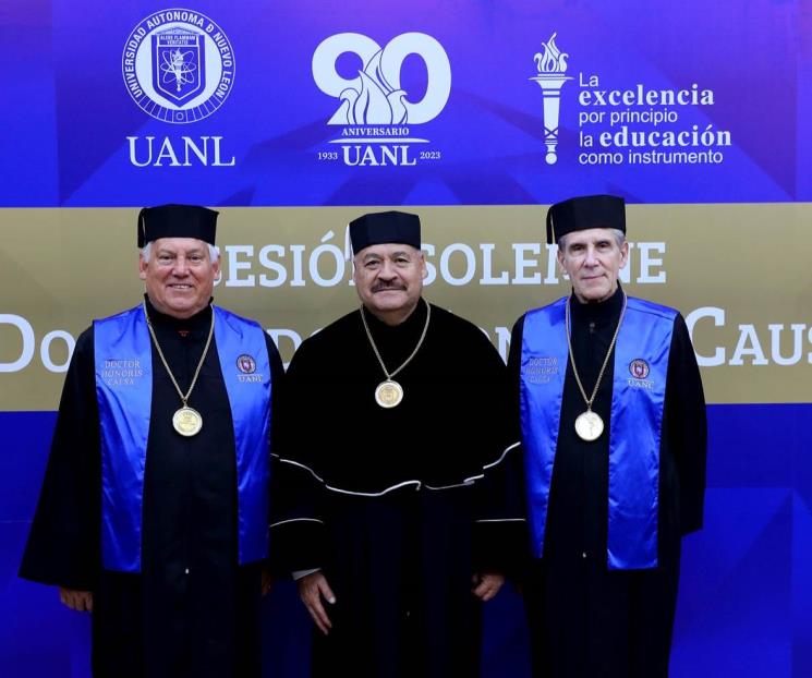 Entrega UANL Doctorado Honoris Causa