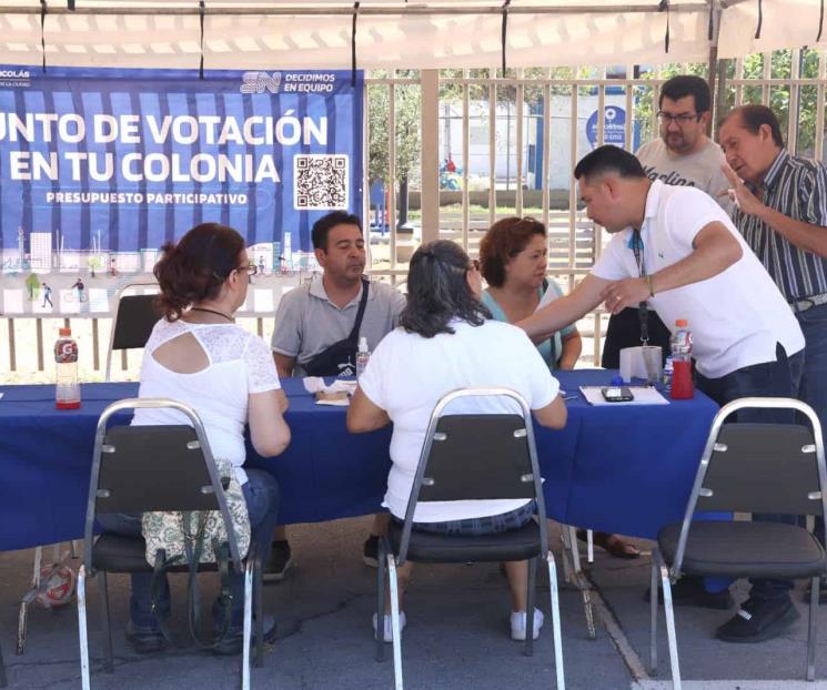 Votan más de 3 mil en SN para obras de Presup. Participativo