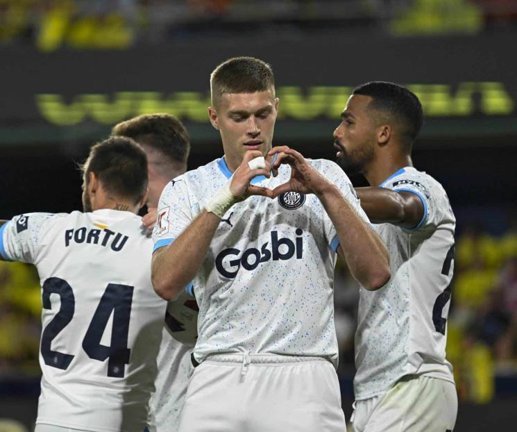 Sorpresa, Girona vence al Villarreal y lidera en España