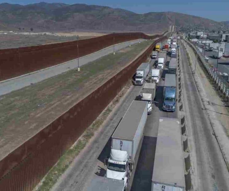 Por cierres, en promedio las aduanas de EU operan al 75% Por cierres, en promedio las aduanas de EU operan al 75%