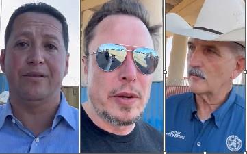 Discute Elon Musk crisis migratoria desde Eagle Pass