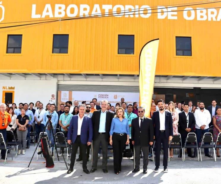 Inaugura Estado el Primer Laboratorio de Obra Pública