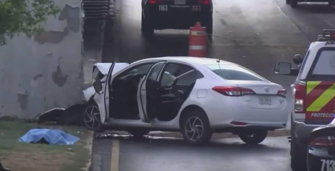 Pierde la vida tras estrellarse en Av. Lázaro Cárdenas