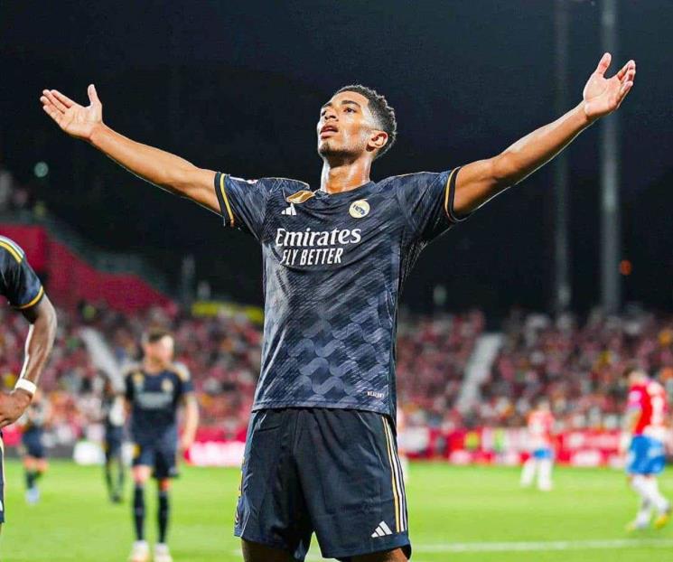 Golea Real Madrid al Girona y toman liderato en España 