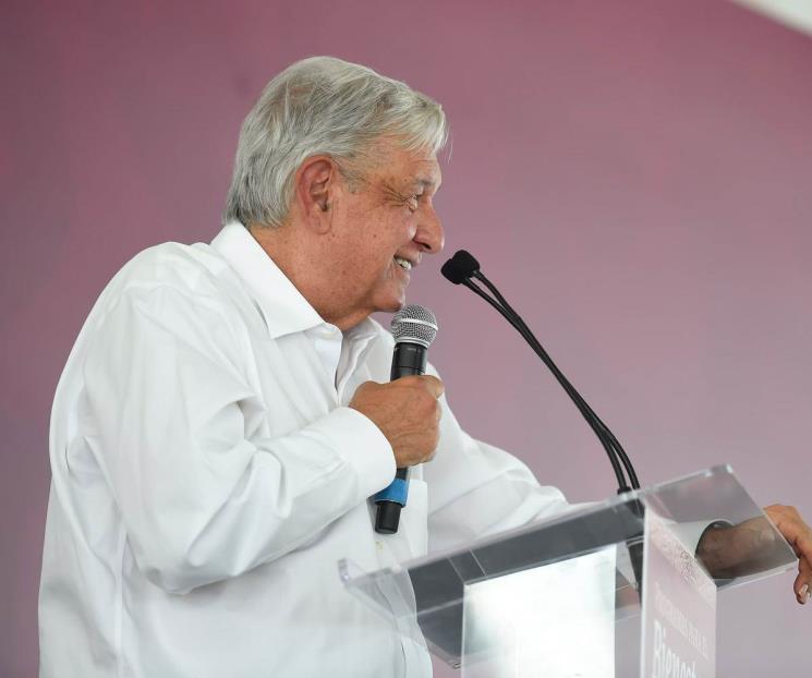 Ya entregué el bastón de mando: López Obrador Ya entregué el bastón de mando: López Obrador