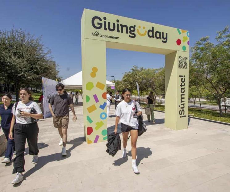 Fomenta UDEM la cultura filantrópica de su comunidad