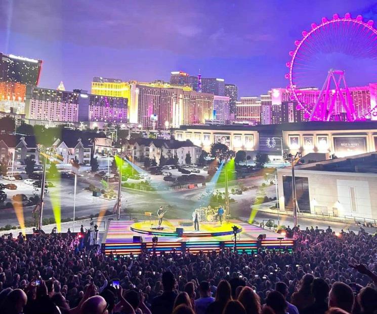 Da U2 impresionante concierto en Sphere