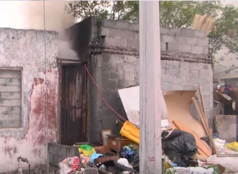 Arde vivienda de pepenador Arde vivienda de pepenador