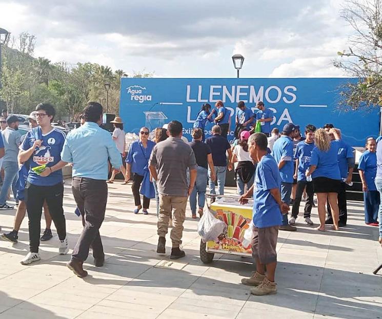 Exigen con protesta detener extracción de agua de La Boca Exigen con protesta detener extracción de agua de La Boca