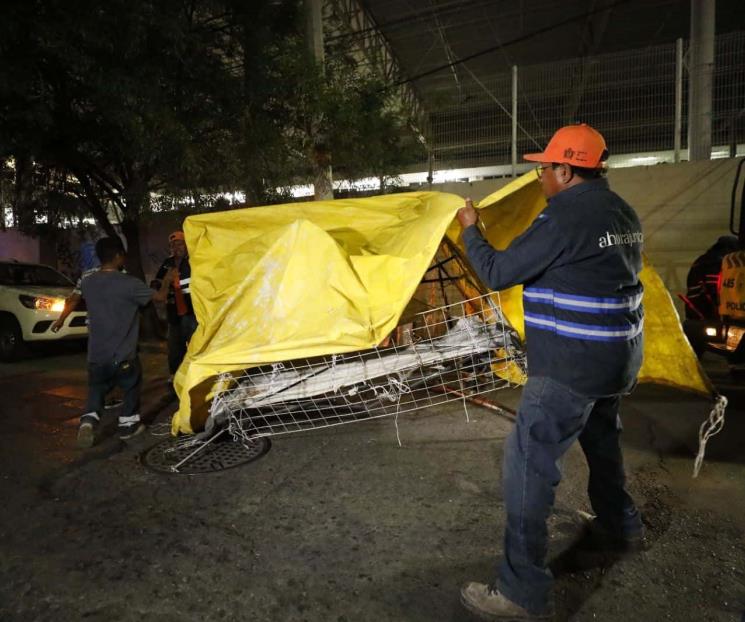Retiran a puesteros del centro de la ciudad