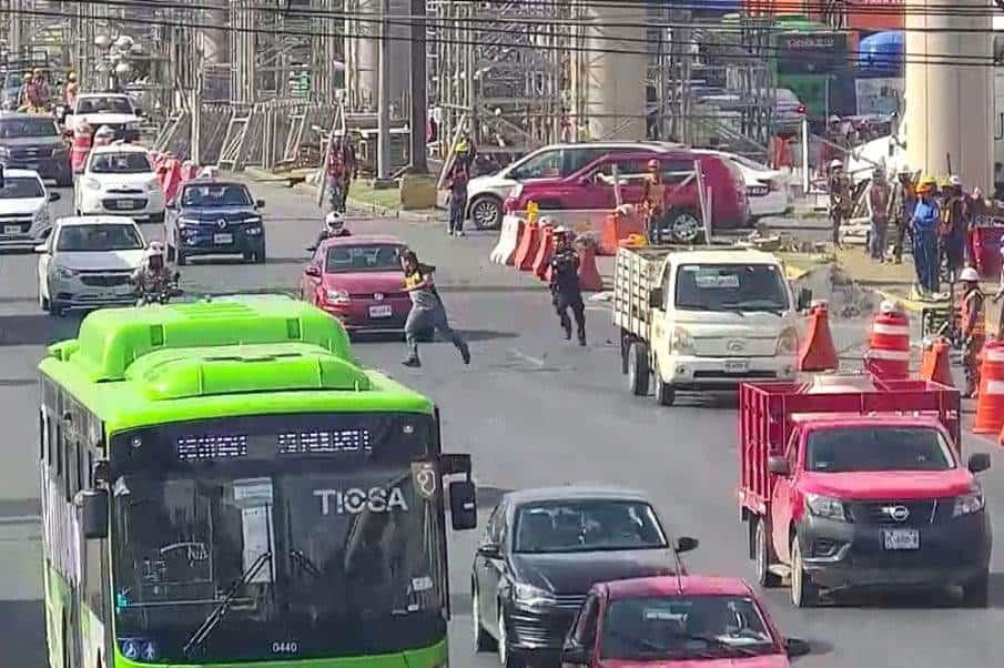 Deja persecución un policía herido y 3 detenidos en SN