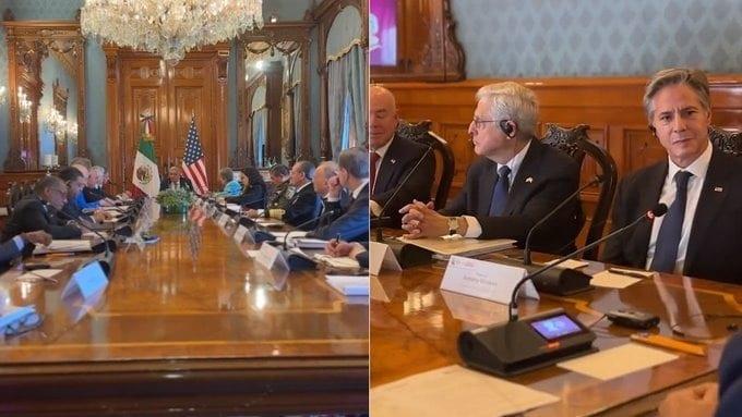 AMLO y Blinken dialogan de migración y fentanilo