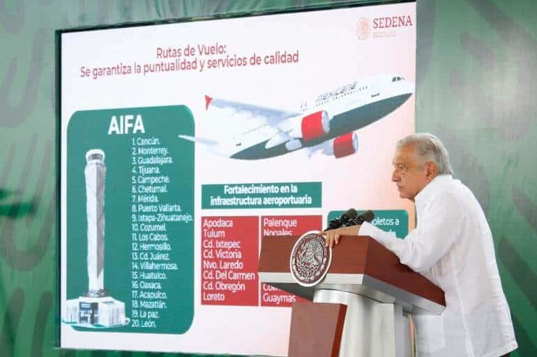 Hasta febrero de 2024 estará funcionando el Tren Maya: AMLO