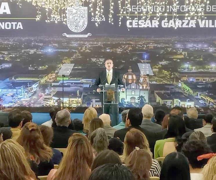 Presume César Garza un gobierno humano y social Presume César Garza un gobierno humano y social