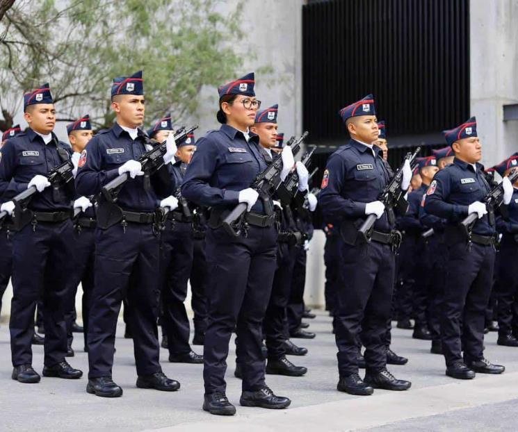 Se integran 55 cadetes a las filas de la SSP de San Pedro