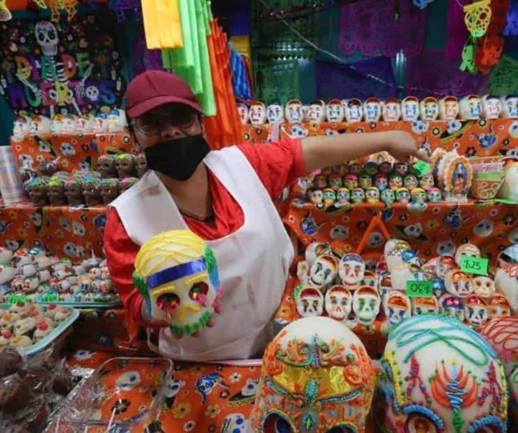 Preservan tradición de alfeñique en Toluca
