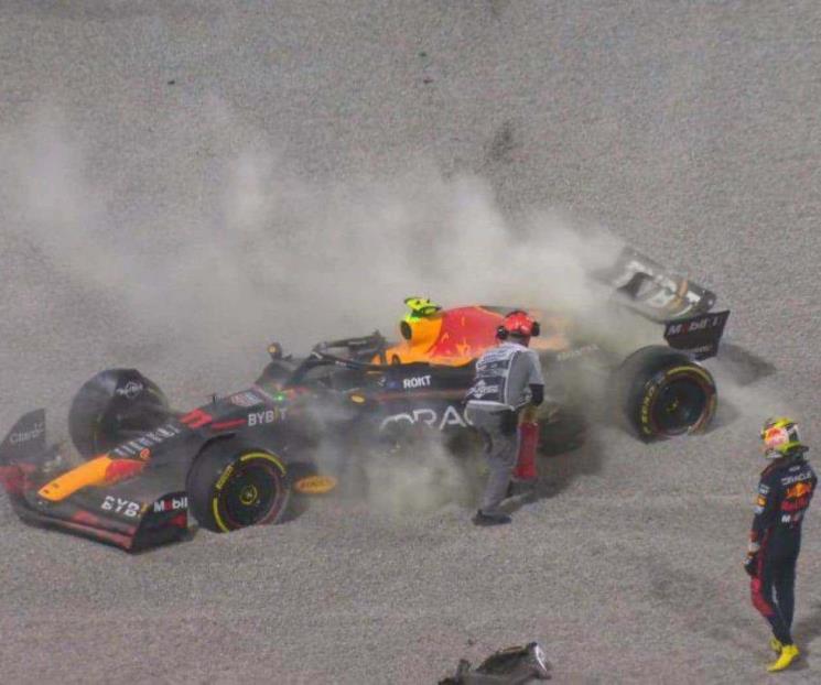 Verstappen es tricampeón del mundo y Checo abandona sprint
