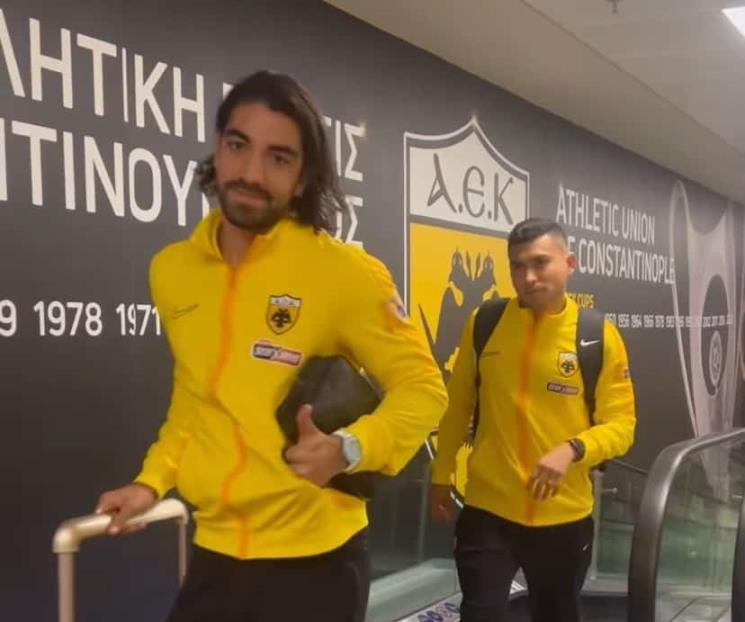 Golea el AEK de Orbelin y Pizarro