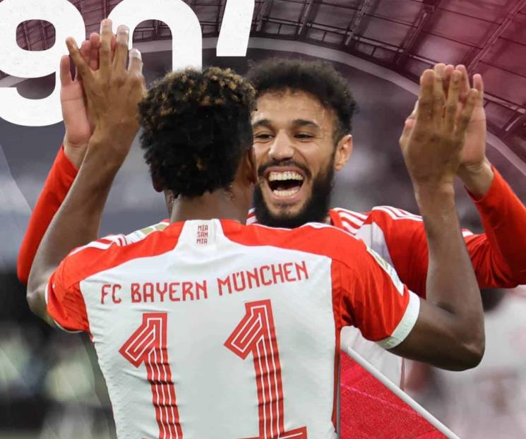 Golea Bayern y se meten a la pelea por liderato en Alemania