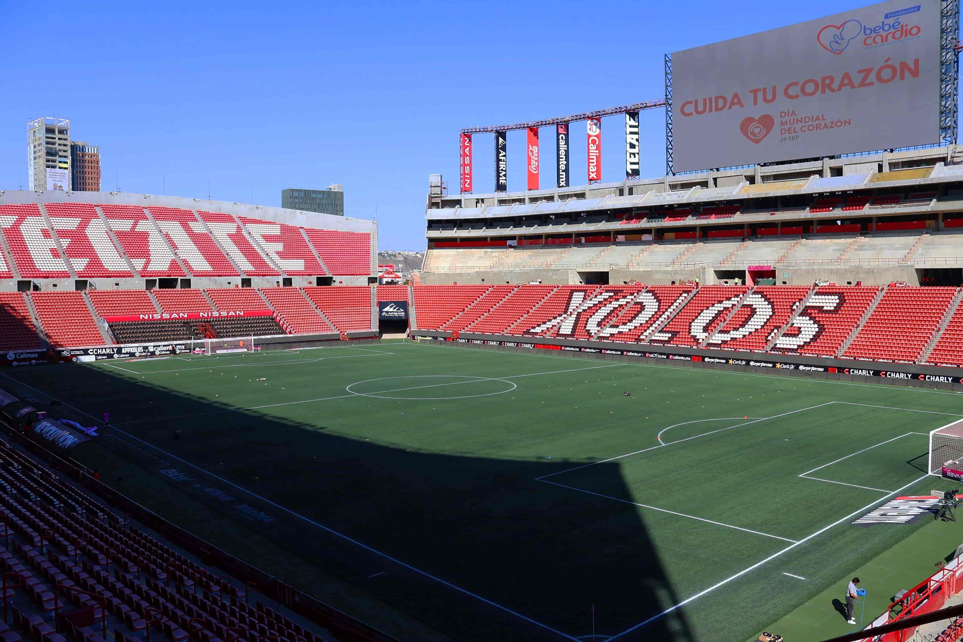 Estadio Caliente.