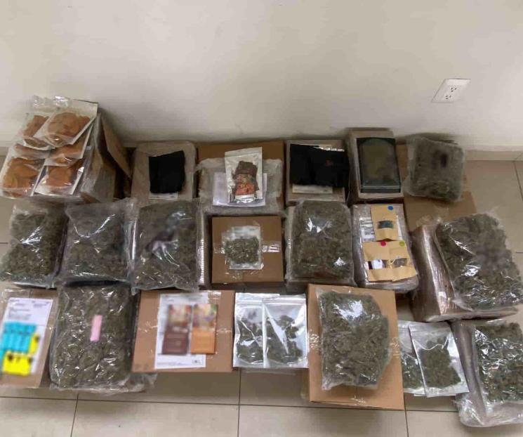 Aseguran golosinas elaboradas con droga