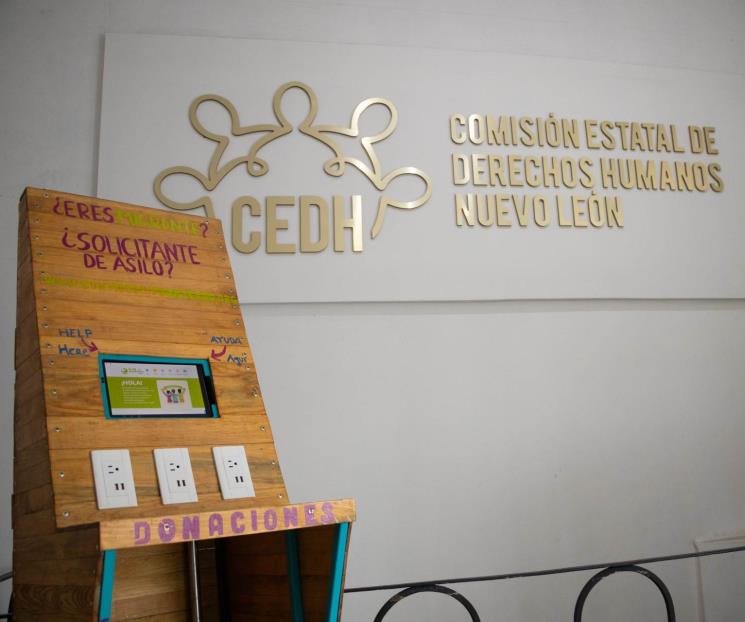Instalan en CEDH módulo de información para migrantes Instalan en CEDH módulo de información para migrantes