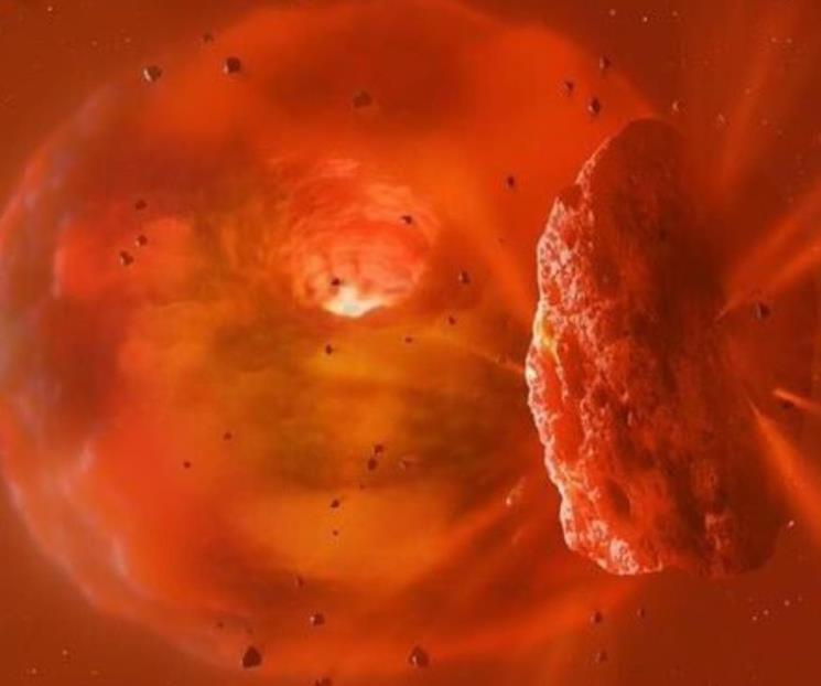 Captan colisión entre dos planetas por primera vez Captan colisión entre dos planetas por primera vez