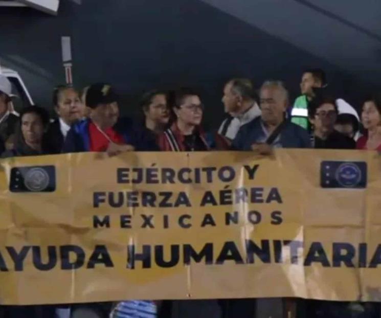Llega a México primer vuelo con mexicanos desde Israel