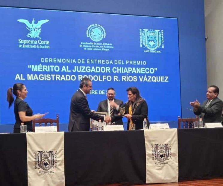 Rinden homenaje póstumo al magistrado Rodolfo Ríos Vázquez Rinden homenaje póstumo al magistrado Rodolfo Ríos Vázquez