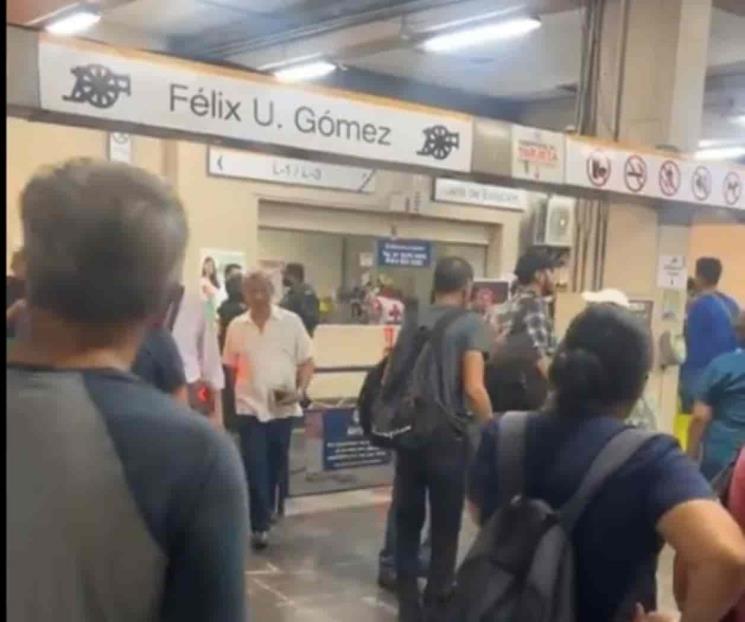 Viven pánico en el Metro