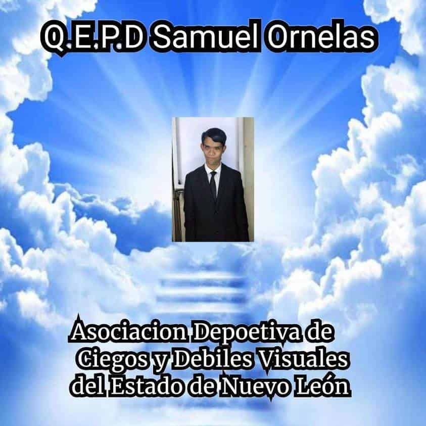 La Asociación Deportiva de Ciegos y Débiles Visuales del Estado de Nuevo León, dio que conocer que el joven invidente que falleció en un accidente ocurrido en las instalaciones de Metrorrey, era una joven promesa deportiva.