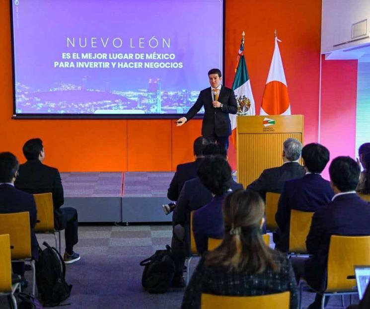 Expone Samuel en Japón el potencial de invertir en NL