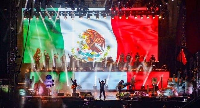 Pagan 22.4 mdp por concierto de Grupo Frontera en el Zócalo