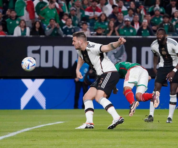 Empata México con Alemania