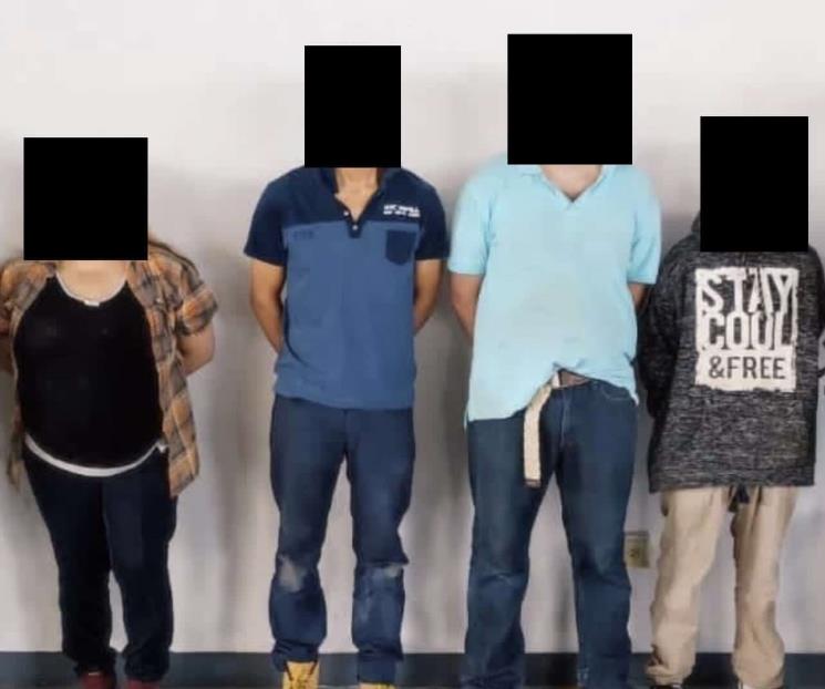 Capturan a presuntos miembros del crimen organizado