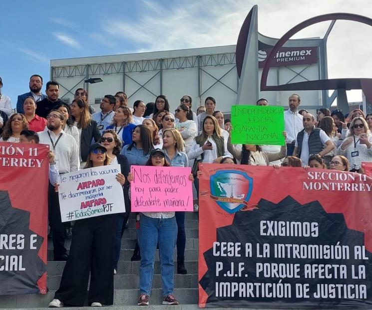 Vuelven protestas en el PJF