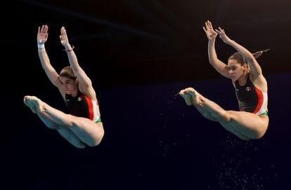 Clavadistas mexicanas se meten a la pelea por medallas en JP Clavadistas mexicanas se meten a la pelea por medallas en JP