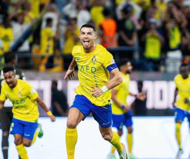 CR7 anota golazo y Al Nassr vence al Damoc en Liga de Arabia