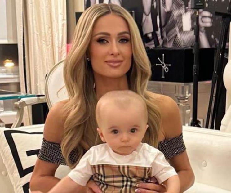 Preocupan a fans fotos de hijo de Paris Hilton Preocupan a fans fotos de hijo de Paris Hilton