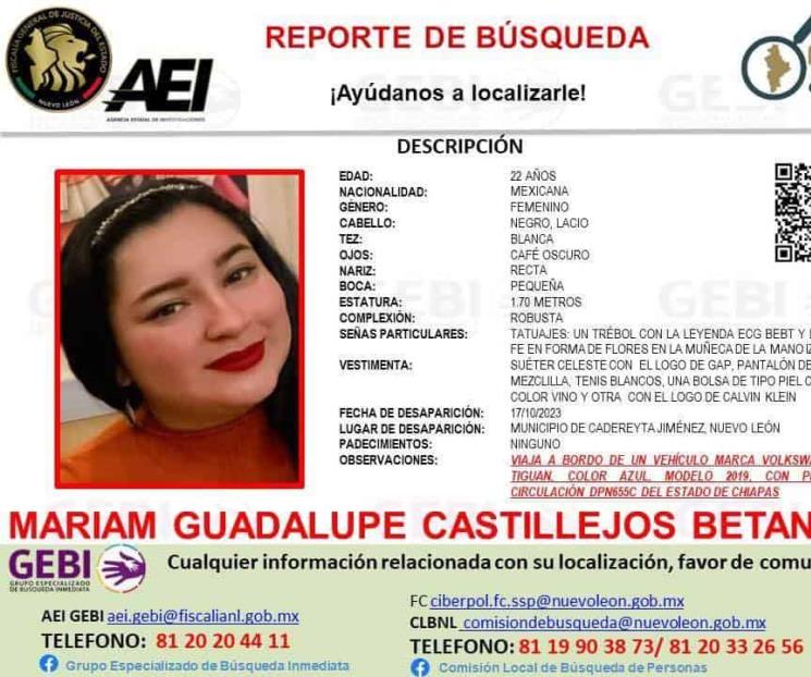 Buscan a chiapanecos desaparecidos