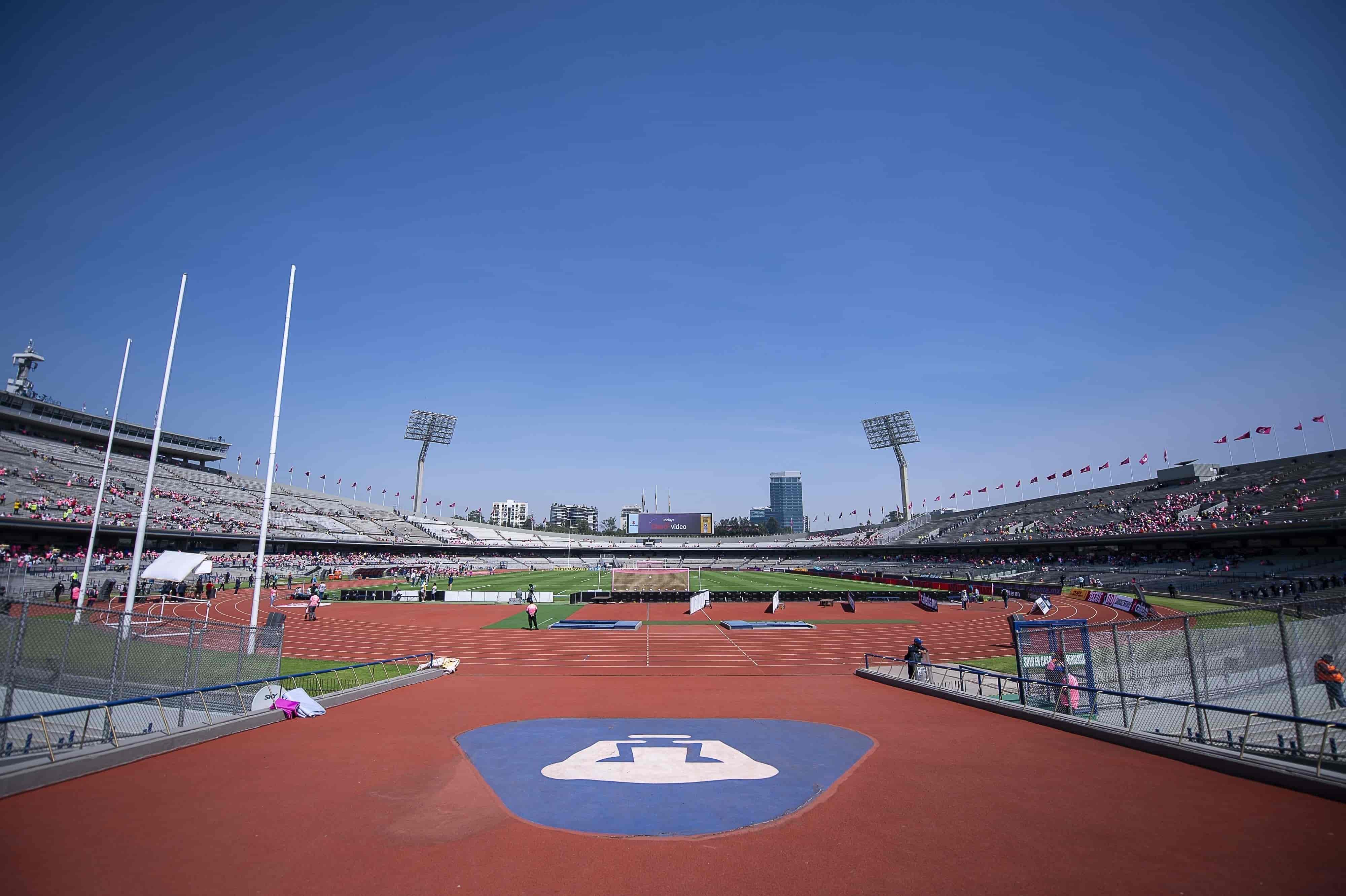 Estadio Olímpico Universitario.
