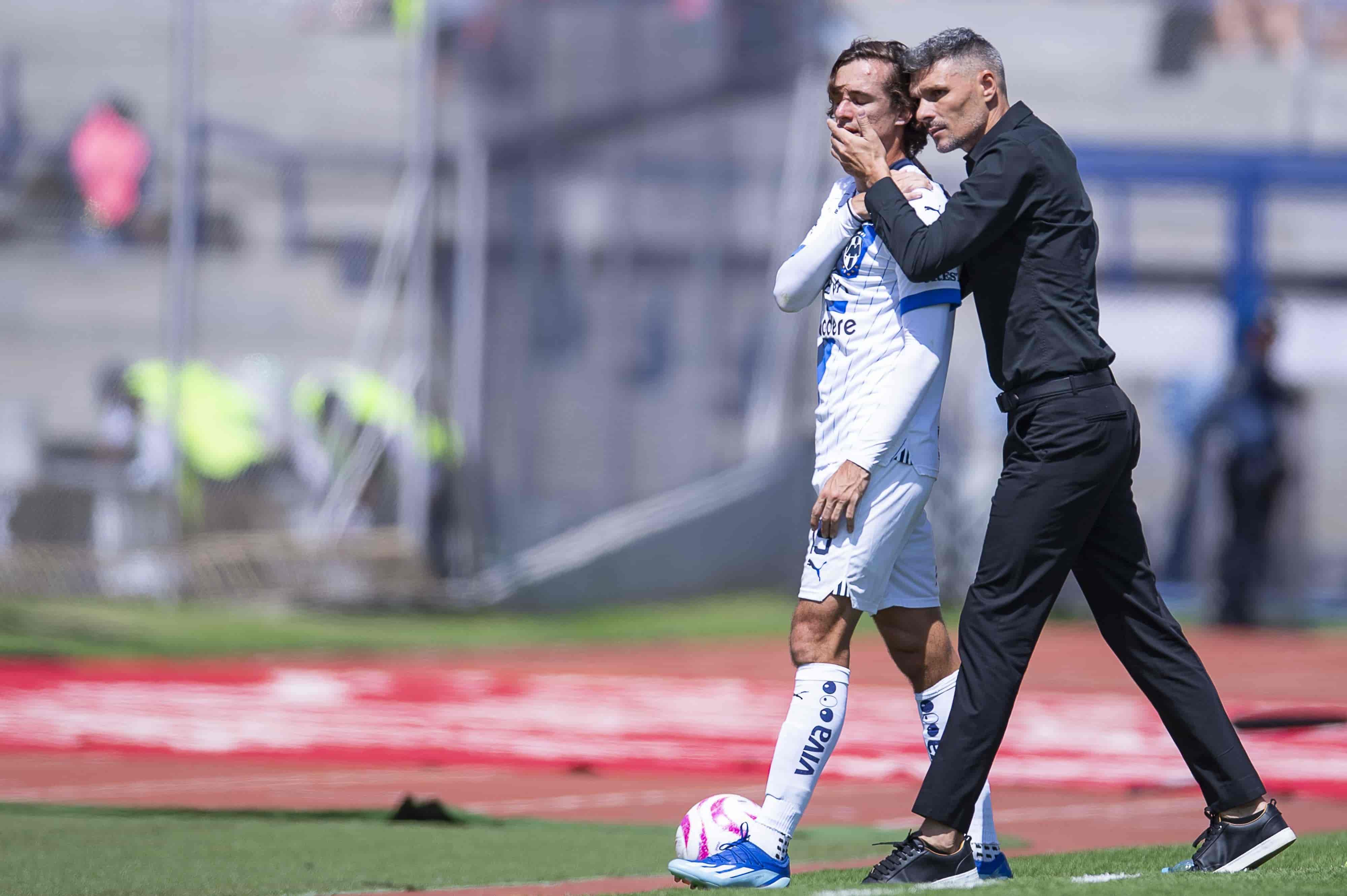 Jordi Cortizo sale lesionado.