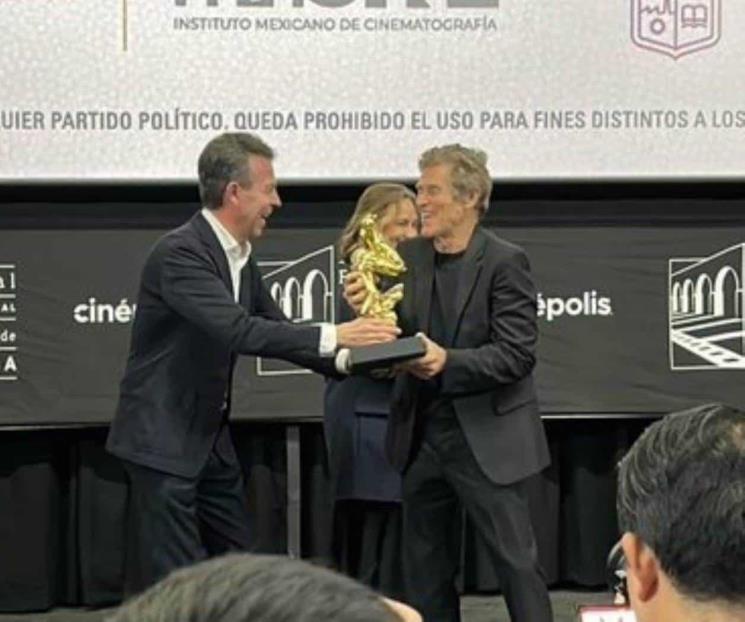 Willem Dafoe, maravillado del amor de México por el cine